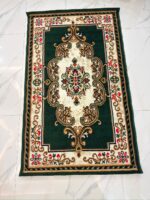 Luxury Turkish Design Carpet ( 3 x 5 Feet ) Green - Image 2