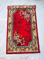 Luxury Turkish Design Carpet ( 3 Feet By 5 Feet ) Red - Image 2